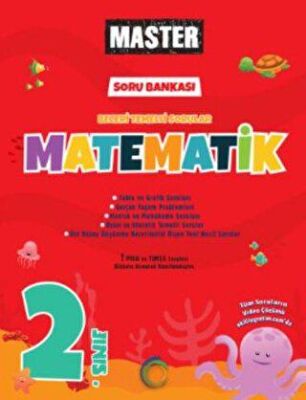 Okyanus Yayınları 2. Sınıf Master Matematik Soru Bankası - 1