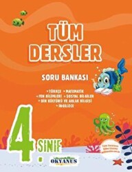 Okyanus Yayınları 4. Sınıf Tüm Dersler Soru Bankası - Okyanus Yayınları