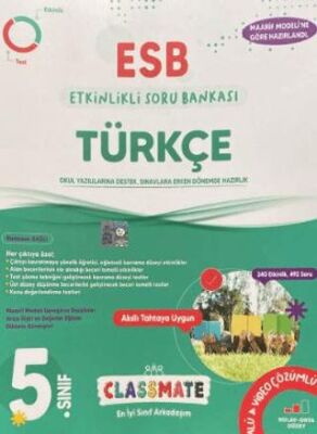 Okyanus Yayınları 5. Sınıf Classmate Türkçe Etkinlikli Soru Bankası - 1