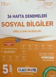 Okyanus Yayınları 5. Sınıf Sosyal Bilimler Classmate 36 Hafta Denemeleri - Okyanus Yayınları