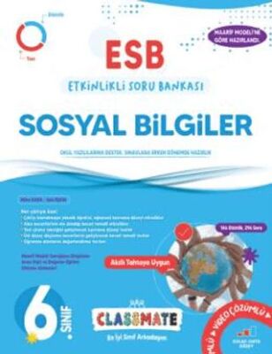 Okyanus Yayınları 6. Sınıf Classmate Sosyal Bilgiler Etkinlikli Soru Bankası - 1