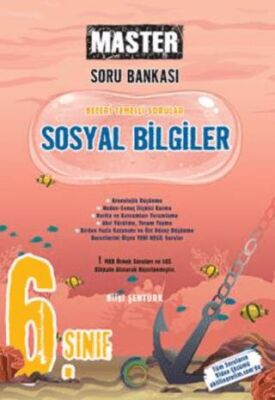 Okyanus Yayınları 6. Sınıf Master Sosyal Bilgiler Soru Bankası - 1