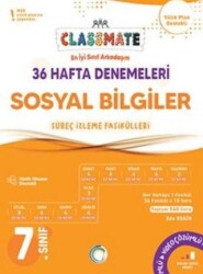 Okyanus Yayınları 7. Sınıf Sosyal Bilgiler Classmate 36 Hafta Denemeleri - Okyanus Yayınları