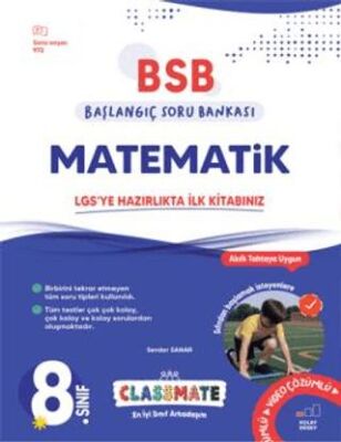 Okyanus Yayınları 8. Sınıf Classmate Başlangıç Matematik Soru Bankası - 1