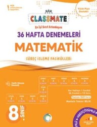 Okyanus Yayınları 8. Sınıf Matematik Classmate 36 Hafta Denemeleri - Okyanus Yayınları