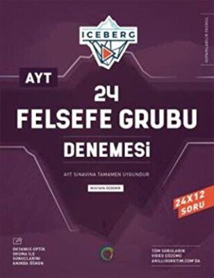 Okyanus Yayınları AYT Felsefe Grubu Iceberg 24 Deneme - 1