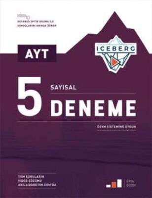 Okyanus Yayınları AYT Iceberg 5 Deneme Sayısal - 1