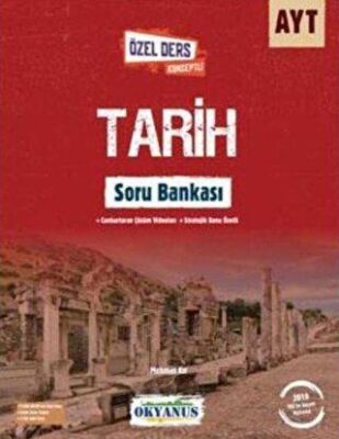 Okyanus Yayınları AYT Tarih Özel Ders Konseptli Soru Bankası - 1