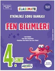Okyanus Yayınları 4. Sınıf Fen Bilimleri Classmate Etkinlikli Soru Bankası - Okyanus Yayınları
