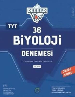 Okyanus Yayınları TYT Iceberg 36 Biyoloji Denemesi - 1