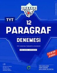 Okyanus Yayınları TYT Paragraf Iceberg 12 Deneme - Okyanus Yayınları