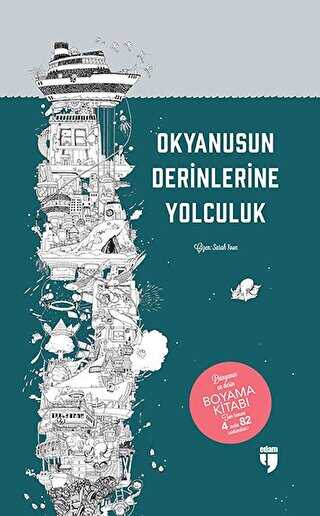 Okyanusun Derinliklerine Yolculuk - Dünyanın En Derin Boyama Kitabı - EDAM