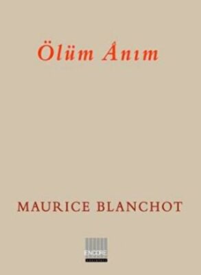 Ölüm Anım kapağı