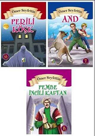 Ömer Seyfettin Dizisi 3 Kitap Takım - Damla Yayınevi