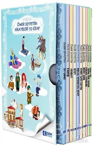 Ömer Seyfettin Hikayeleri 10 Kitap Takım Kutulu - Sen Yayınları
