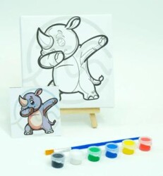 Omt 15X15 Tuval Seti - Şovaleli Model- 1 - OMT