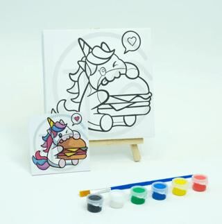 Omt 15X15 Tuval Seti - Şovaleli Model- 10 - 1