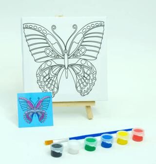 Omt 15X15 Tuval Seti - Şovaleli Model- 2 - 1