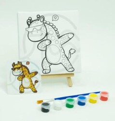 Omt 15X15 Tuval Seti - Şovaleli Model- 5 - OMT