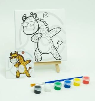 Omt 15X15 Tuval Seti - Şovaleli Model- 5 - 1