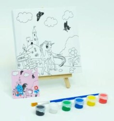 Omt 15X15 Tuval Seti - Şovaleli Model- 6 - OMT