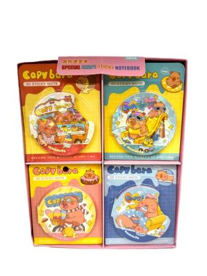 OMT Capybara 3D Sticky Not Defteri - 1