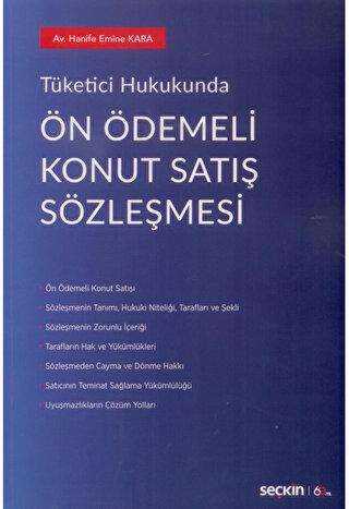 Tüketici Hukukunda Ön Ödemeli Konut Satış Sözleşmesi - Seçkin Yayıncılık