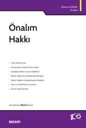 Önalım Hakkı - Seçkin Yayıncılık