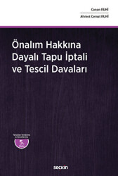 Önalım Hakkına Dayalı Tapu İptali ve Tescil Davaları - Seçkin Yayıncılık