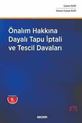 Önalım Hakkına Dayalı Tapu İptali ve Tescil Davaları - Seçkin Yayıncılık