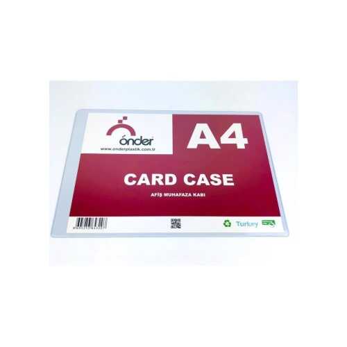 Önder A4 Card Case Afiş Muhafaza Kabı