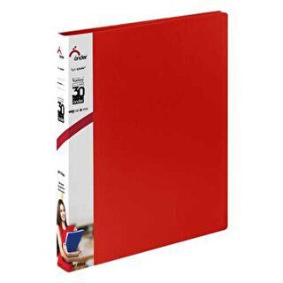 Önder A4 Plastik Sıkıştırmalı Dosya Kırmızı 1108-2 - 1