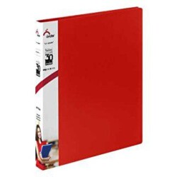 Önder A4 Plastik Çift Mekanizmalı Dosya Kırmızı 1110-2 - ÖNDER