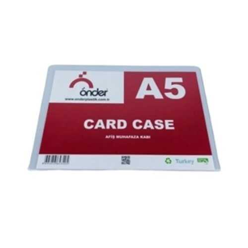 Önder A5 Card Case Afiş Muhafaza Kabı