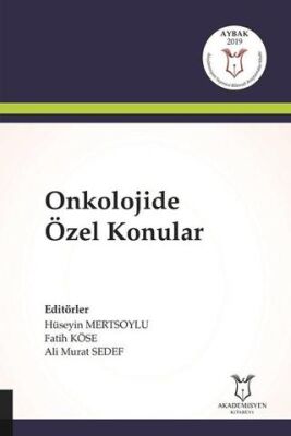 Onkolojide Özel Konular kapağı