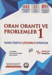 Yüzdeyüz Yayınları Oran Orantı ve Problemler 1 Konu Özetli Çözümlü Kitapçık - Yüzdeyüz Yayınları
