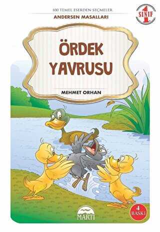 Ördek Yavrusu - Andersen Masalları 1. Sınıf - Martı Çocuk Yayınları