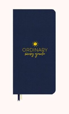 Ordinary Süresiz Ajanda - Lacivert Keten - 1