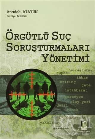 Örgütlü Suç Soruşturmaları Yönetimi - Adalet Yayınevi