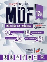 Orijinal Yayınları Orijinal Mikro 12. Sınıf Matematik MÖF Mikro Öğreten Fasiküller - Orijinal Yayınları