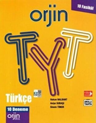 Gama Yayınları Orjin Okul TYT Türkçe 10 Deneme - 1