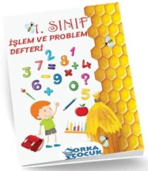 Orka Çocuk Yayınları 1. Sınıf İşlem Ve Problem Defteri - 1 - Orka Çocuk Yayınları