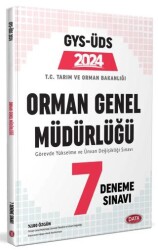 Data Yayınları Orman Genel Müdürlüğü GYS-ÜDS 7 Deneme Sınavı - Data Yayınları