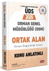 Orman Genel Müdürlüğü Ünvan Değişikliği Sınavı Ortak Alan Konu Anlatımlı - Data Yayınları