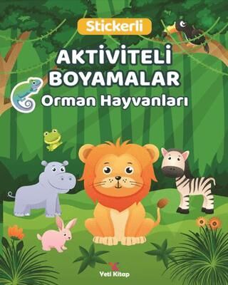 Orman Hayvanları Aktiviteli Boyamalar - 1