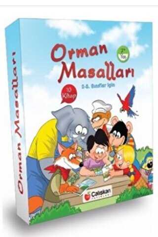 2. Sınıf Orman Masalları 10 Kitap Ve Etkinlik Kitabı