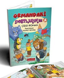Ormandaki Dostlarımız 2 Çizgi Roman - Bordo Ressam
