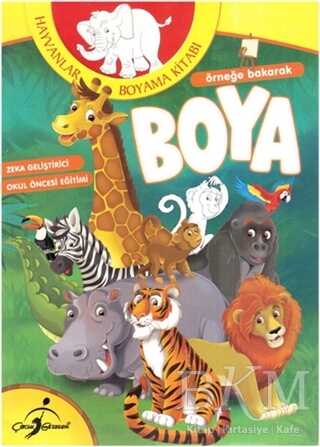 Örneğe Bakarak Boya Hayvanlar - 1