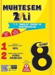 8. Sınıf Muhteşem İkili T.C. İnkılap Tarihi ve Atatürkçülük Seti - Örnek Akademi