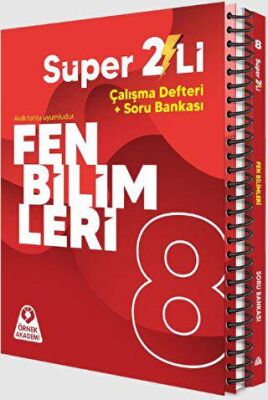 Örnek Akademi 8. Sınıf Süper İkili Fen Bilimleri Seti - 1